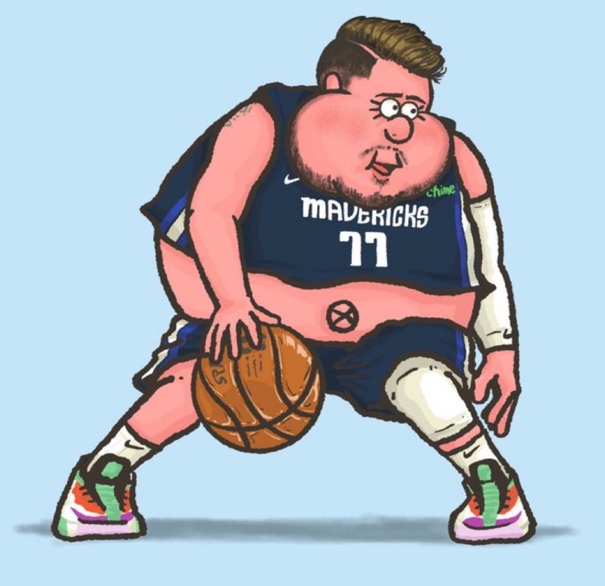 ESPN:東契奇的體重已接近270磅 獨行俠對此非常擔心