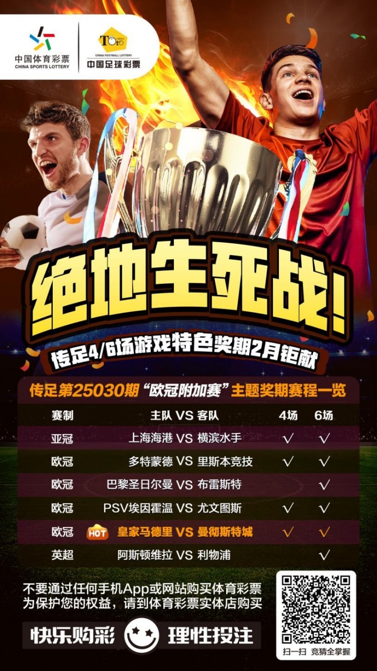  絕地生死戰！傳足特色獎期第25030期聚焦歐冠附加賽