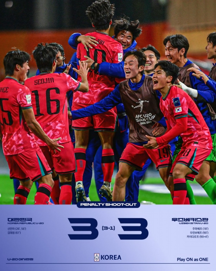  韓國U20門(mén)將：對撲點(diǎn)很有信心，訓練中一度10次射門(mén)撲出8次