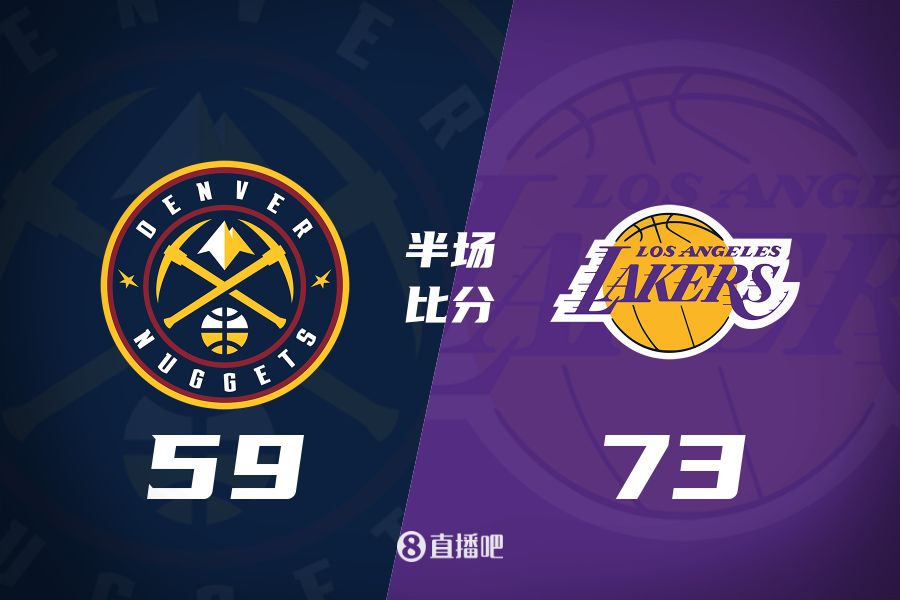  水銀瀉地的進(jìn)攻火力次節暫緩！東契奇25分 湖人半場(chǎng)領(lǐng)先掘金14分